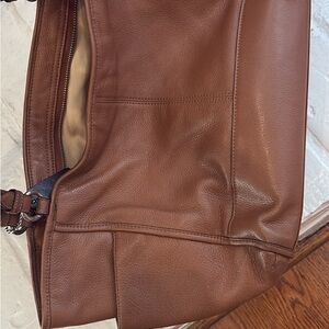 Coach Brown Leather Shoulder Bag